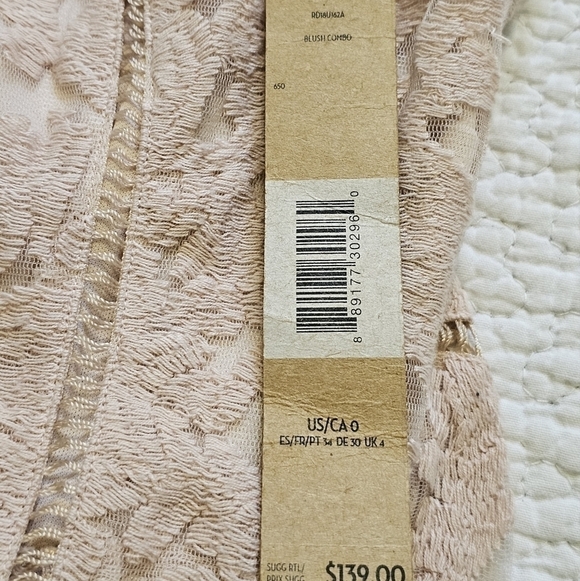 Rachel Roy Blush Lace Dress NWT - Picture 10 of 13